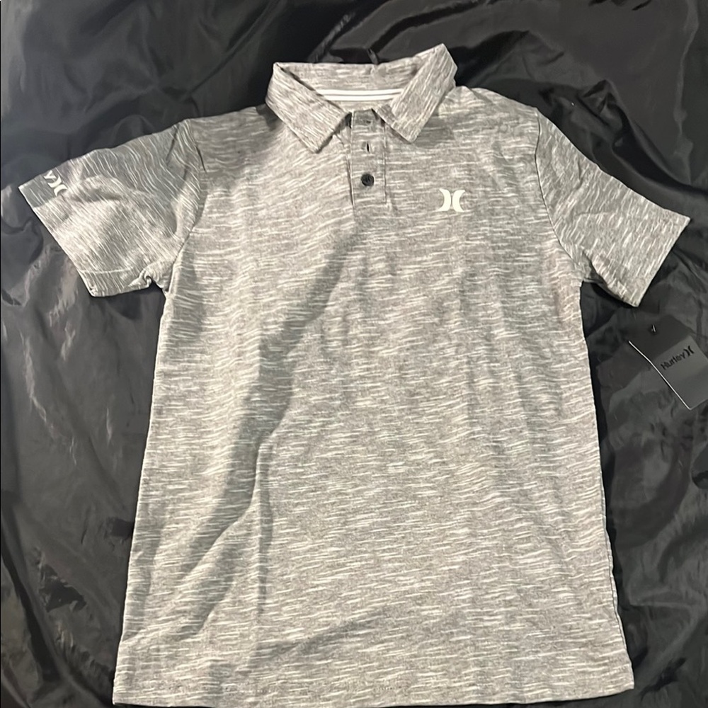 Hurley Kids Gray Polo Shirt